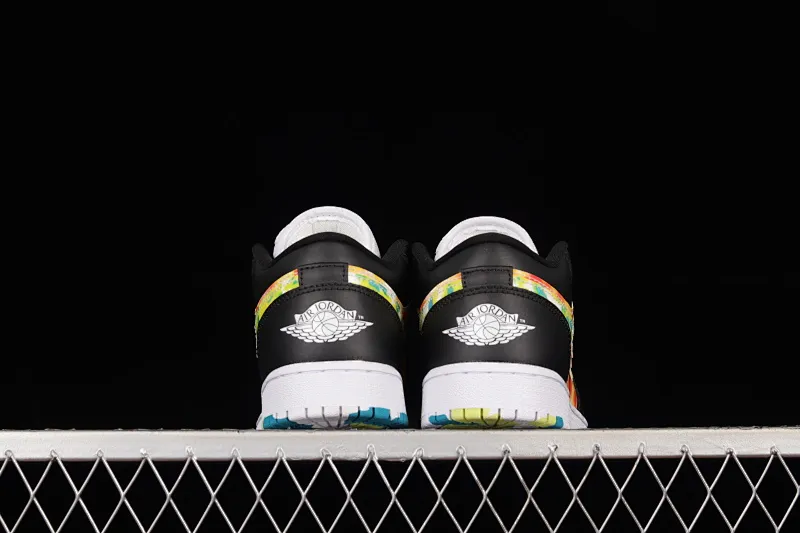 All categories Air Jordan Jordan series basketball shoes Air Jordan 1 Low Z version Air Jordan 1 Low AJ1 Joe 1 black orange green sports culture basketball shoes DJ6252-038